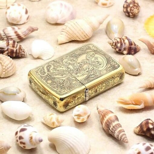 Zippo Brass Kỳ Lân - BRC04 - Hình ảnh 6