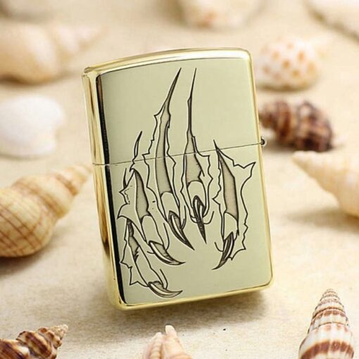 Zippo Brass Hổ Gầm - BRC11 - Hình ảnh 3