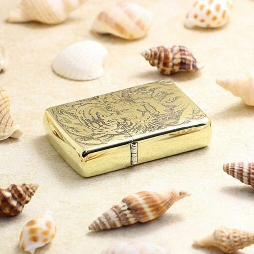 Zippo Brass Hổ Gầm - BRC11 - Hình ảnh 6