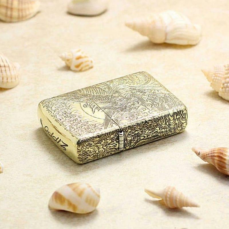 Zippo Brass Phượng Hoàng Lửa - BRC14 - Hình ảnh 6