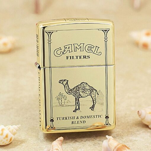 Zippo Brass Chủ Đề Camel - BRC15 - Hình ảnh 2