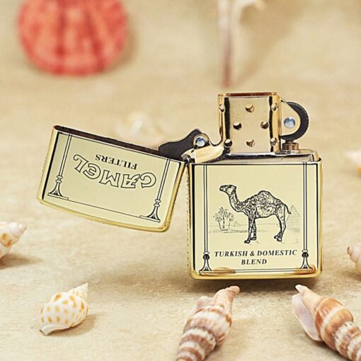Zippo Brass Chủ Đề Camel - BRC15 - Hình ảnh 3