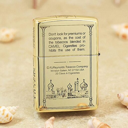 Zippo Brass Chủ Đề Camel - BRC15 - Hình ảnh 4