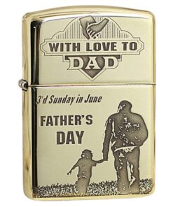 Zippo Brass Ngày Của Cha - BRC19