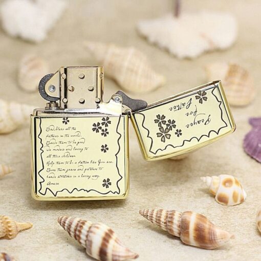 Zippo Brass Ngày Của Cha - BRC19 - Hình ảnh 5