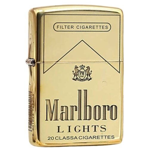 Zippo Brass Thiết Kế Vỏ Bao Marlboro - BRC32