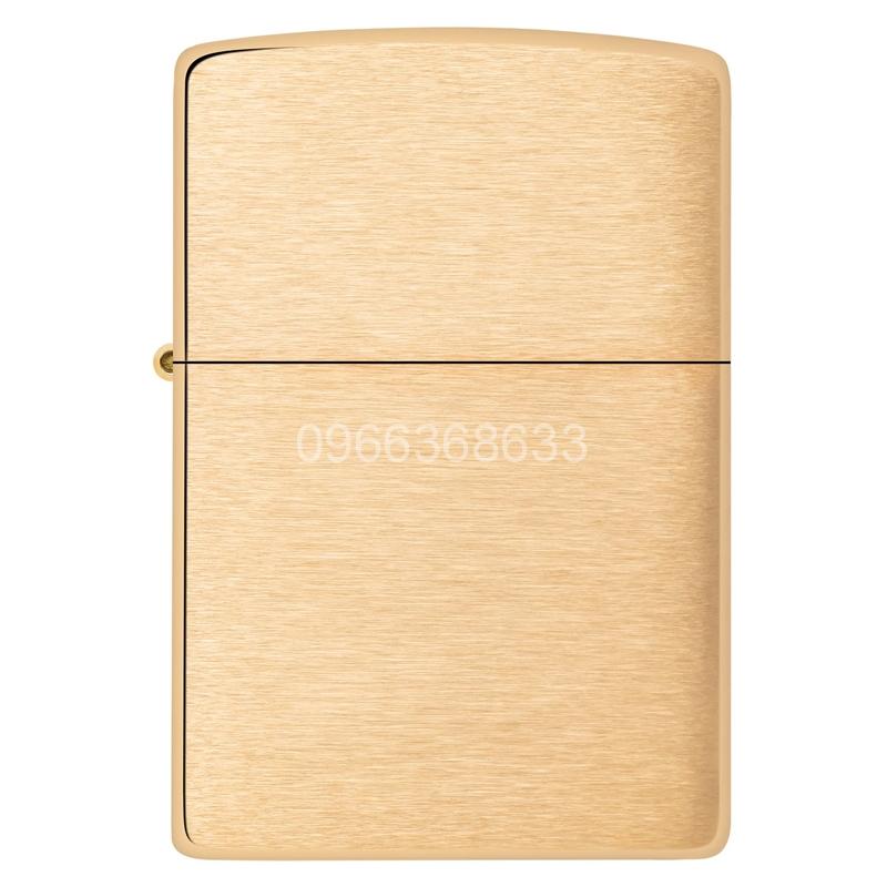 Zippo Armor Brushed Brass - 168 - Hình ảnh 3
