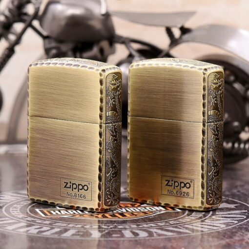 Zippo Armor Hoa Văn Viền Rồng - ZA-3-28A - Hình ảnh 5