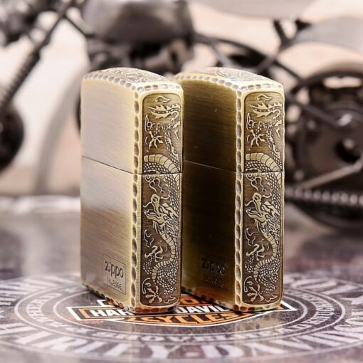 Zippo Armor Hoa Văn Viền Rồng - ZA-3-28A - Hình ảnh 4