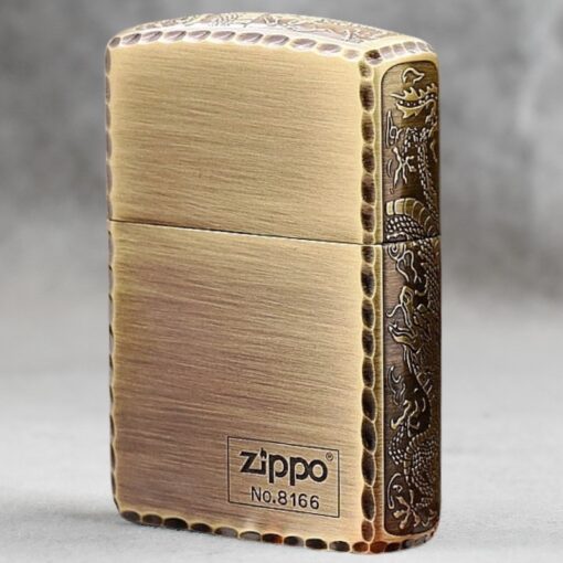 Zippo Armor Hoa Văn Viền Rồng - ZA-3-28A