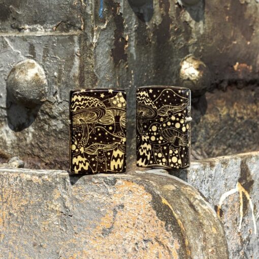Zippo Mushroom Drift 540 Fusion Tumbled Brass - 46277 - Hình ảnh 11