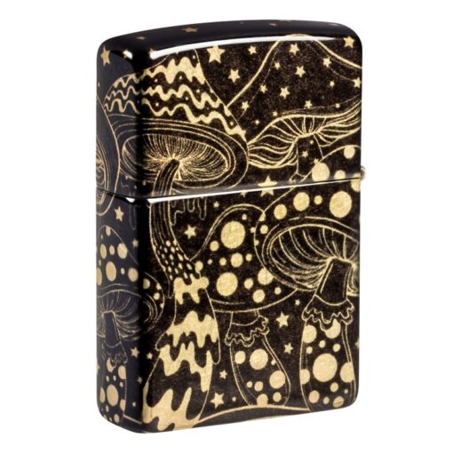 Zippo Mushroom Drift 540 Fusion Tumbled Brass - 46277 - Hình ảnh 3