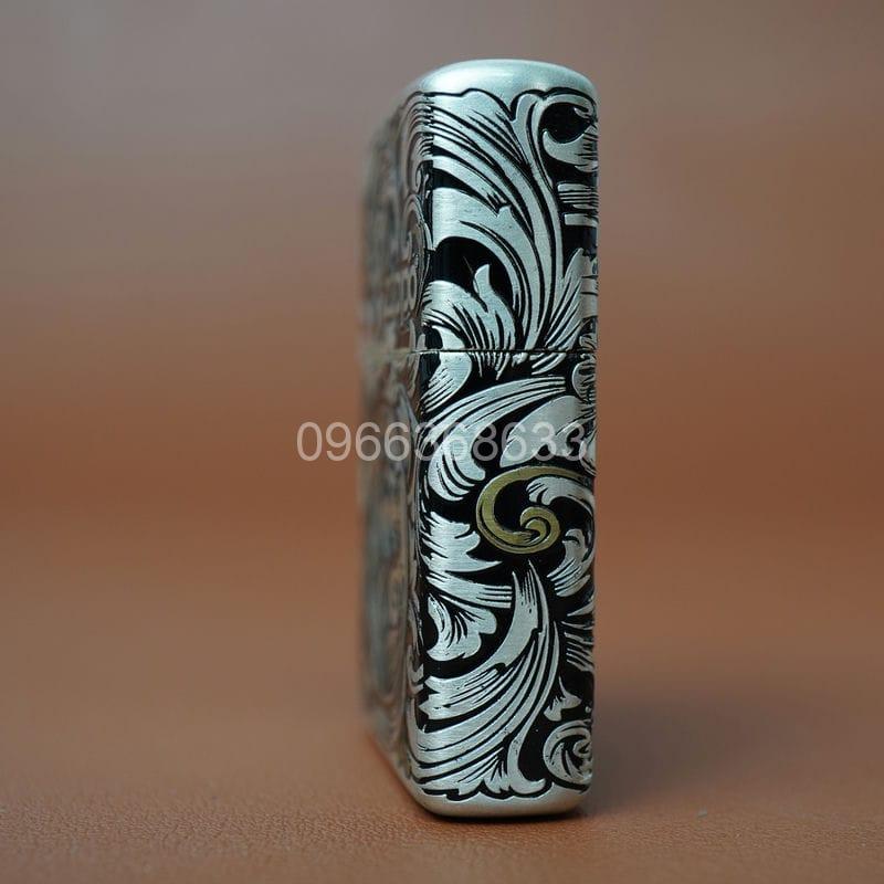 Zippo 12 con giáp cao cấp năm Sửu - Trâu 12.2CC - Hình ảnh 6