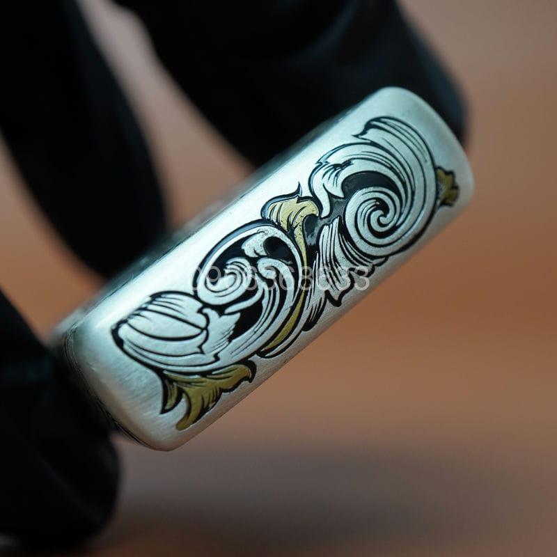 Zippo 12 con giáp cao cấp năm Sửu - Trâu 12.2CC - Hình ảnh 7