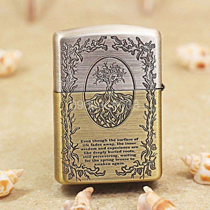 Zippo Bimetal Tree of Life - OD22 - Hình ảnh 3