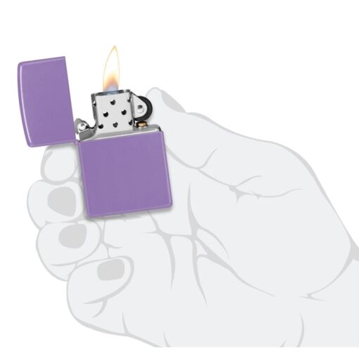 Zippo Classic Smoky Lavender - 46681 - Hình ảnh 10