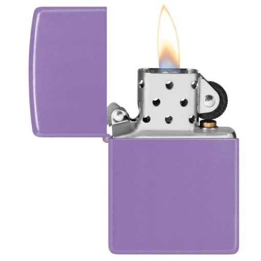 Zippo Classic Smoky Lavender - 46681 - Hình ảnh 4