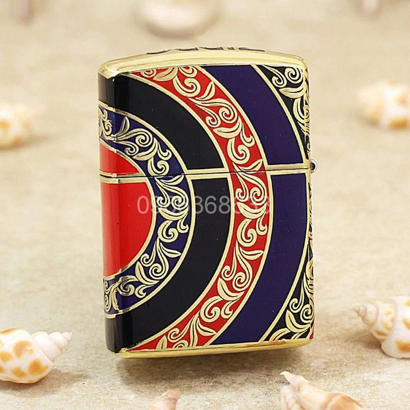 Zippo Gold-Accented Pattern and Rising Sun Ornate - OD11 - Hình ảnh 3