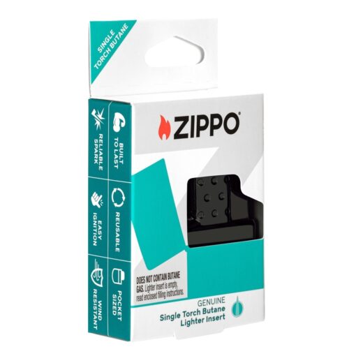 Ruột Zippo dùng Gas chính hãng màu Đen 1 tia - Hình ảnh 8