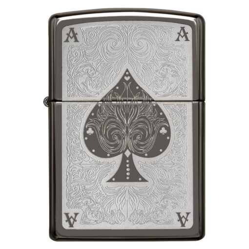Zippo Ace Filigree Black Ice - 28323 - Hình ảnh 4