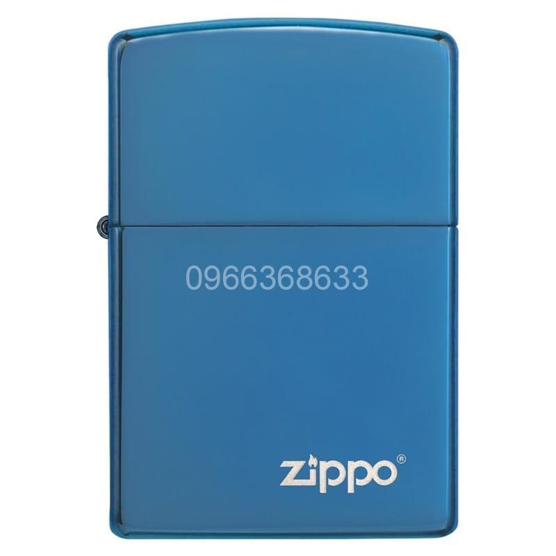 Zippo Classic High Polish Blue with Zippo Logo - 20446ZL - Hình ảnh 3