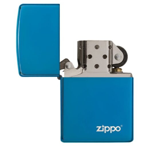 Zippo Classic High Polish Blue with Zippo Logo - 20446ZL - Hình ảnh 4