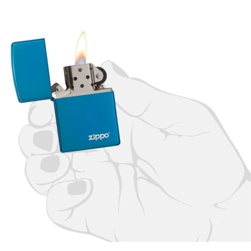 Zippo Classic High Polish Blue with Zippo Logo - 20446ZL - Hình ảnh 6