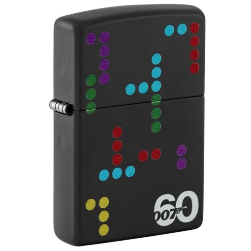 Zippo James Bond 007 60th Anniversary Black Matte - 48577