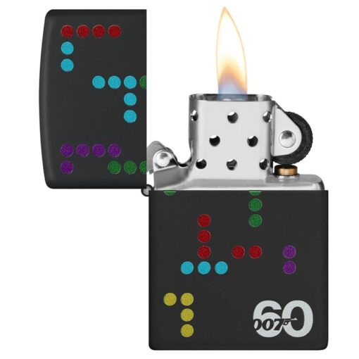 Zippo James Bond 007 60th Anniversary Black Matte - 48577 - Hình ảnh 6