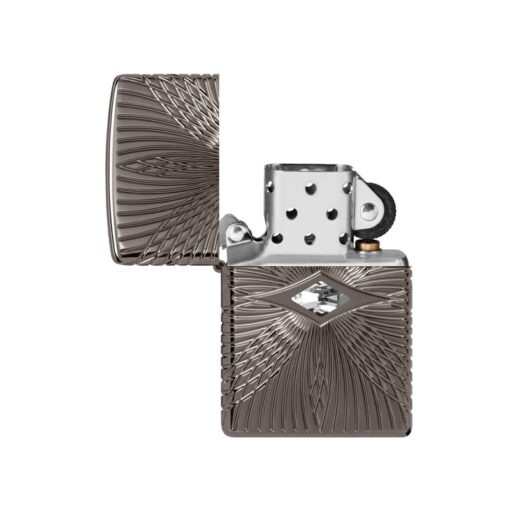 Zippo Pattern Armor Black Ice - 49291 - Hình ảnh 2