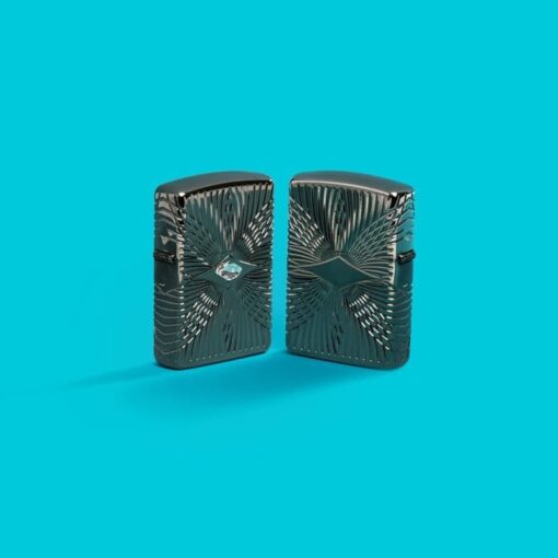 Zippo Pattern Armor Black Ice - 49291 - Hình ảnh 12