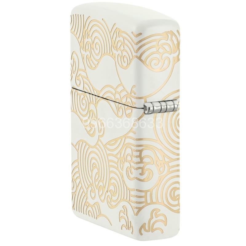 Zippo Waves Design Laser 360° White Matte - 48909 - Hình ảnh 7