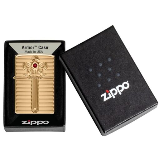 Zippo Armor Royal Saber High Polish Brass - 46737 - Hình ảnh 7