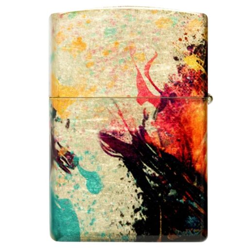 Zippo Painted Tiger 540 Tumbled Brass - 46145 - Hình ảnh 5