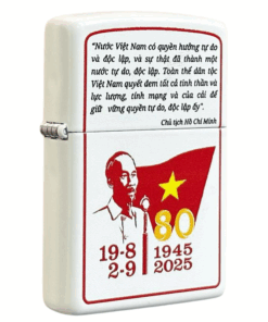 Zippo Kỷ niệm 80 năm Cách mạng Tháng Tám và Quốc khánh 2-9 - 214-A80-CT