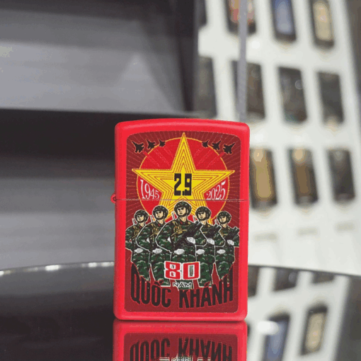 Zippo Kỷ niệm 80 năm Quốc khánh Việt Nam - 233-A80-A - Hình ảnh 3