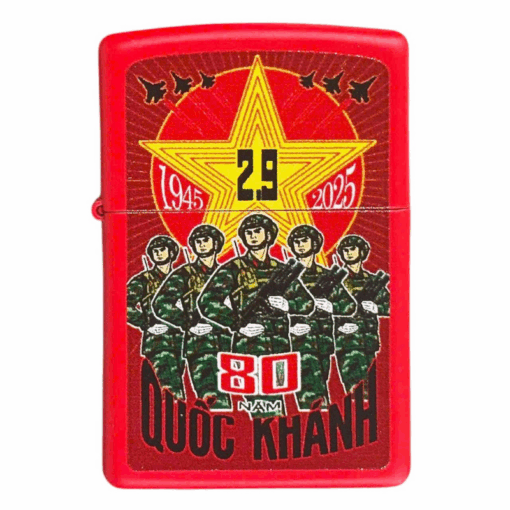 Zippo Kỷ niệm 80 năm Quốc khánh Việt Nam - 233-A80-A - Hình ảnh 2