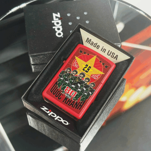 Zippo Kỷ niệm 80 năm Quốc khánh Việt Nam - 233-A80-A - Hình ảnh 6