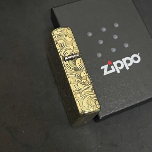Zippo Brass 12 con giáp năm Tí - Chuột - Hình ảnh 4
