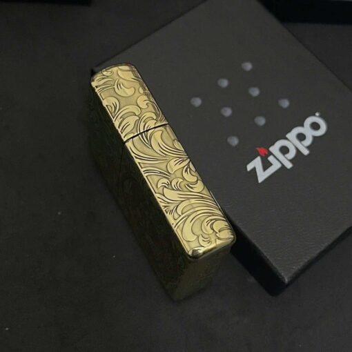Zippo Brass 12 con giáp năm Tí - Chuột - Hình ảnh 3
