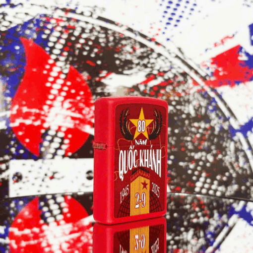 Zippo Kỷ niệm 80 năm Quốc khánh Việt Nam - 233-A80-S - Hình ảnh 3