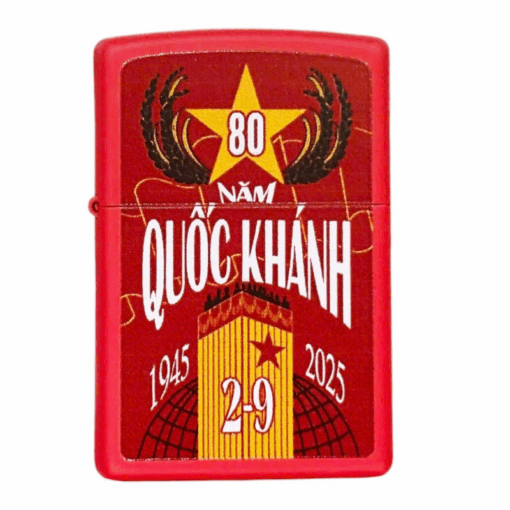 Zippo Kỷ niệm 80 năm Quốc khánh Việt Nam - 233-A80-S - Hình ảnh 2