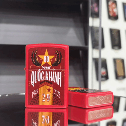Zippo Kỷ niệm 80 năm Quốc khánh Việt Nam - 233-A80-S - Hình ảnh 4