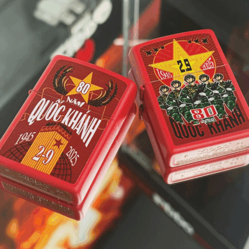 Zippo Kỷ niệm 80 năm Quốc khánh Việt Nam - 233-A80-S - Hình ảnh 8
