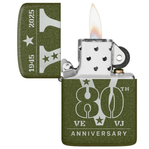 Zippo VE/VJ Day-80th Anniversary Collectible Steel Case – 46949 - Hình ảnh 5