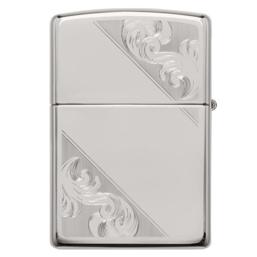 Zippo Sterling Silver Diagonal Filigree Design - 49479 - Hình ảnh 5