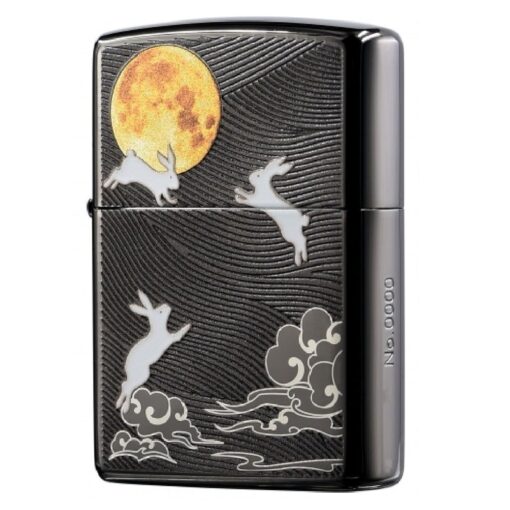 Zippo Limited Edition Mid Autumn Pattern Festival Moon and Rabbits Design - CZA-2-27 - Hình ảnh 3