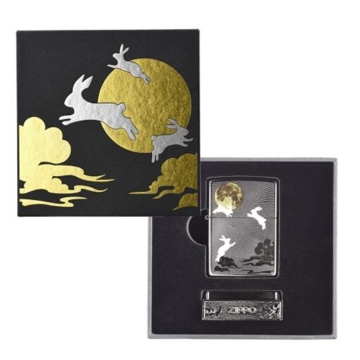Zippo Limited Edition Mid Autumn Pattern Festival Moon and Rabbits Design - CZA-2-27 - Hình ảnh 12