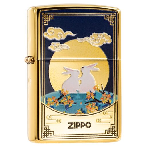 Zippo Rabbit & Moon Limited Edition Mid Autumn Pattern Festival - CZA-2-36