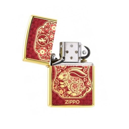 Zippo Year of the Rabbit 2023 Asian Limited Edition - CZA-2-28 - Hình ảnh 2